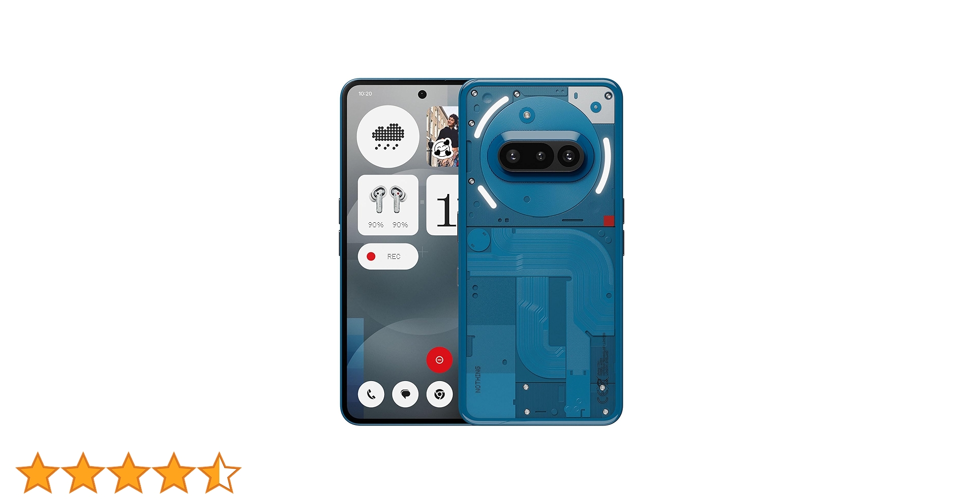 【美品】Nothing Phone (3a) 海外版 12GB/256GB Amazon.com: Nothing Phone (3a) Smartphone, 6.77